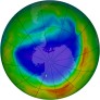 Antarctic Ozone 2012-09-25